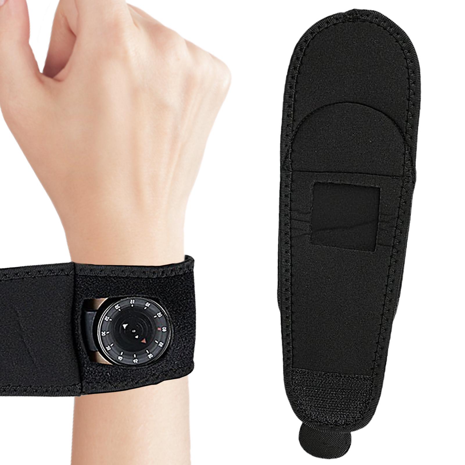 Wrist Wraps - ฝาครอบสายนาฬิกา ฝาครอบสายนาฬิกาสำหรับผู้ชาย โครงสร้างเบาะในตัว ผ้าพันกันเหงื่อสำหรับวิ่ง ผู้หญิง ผู้ชาย