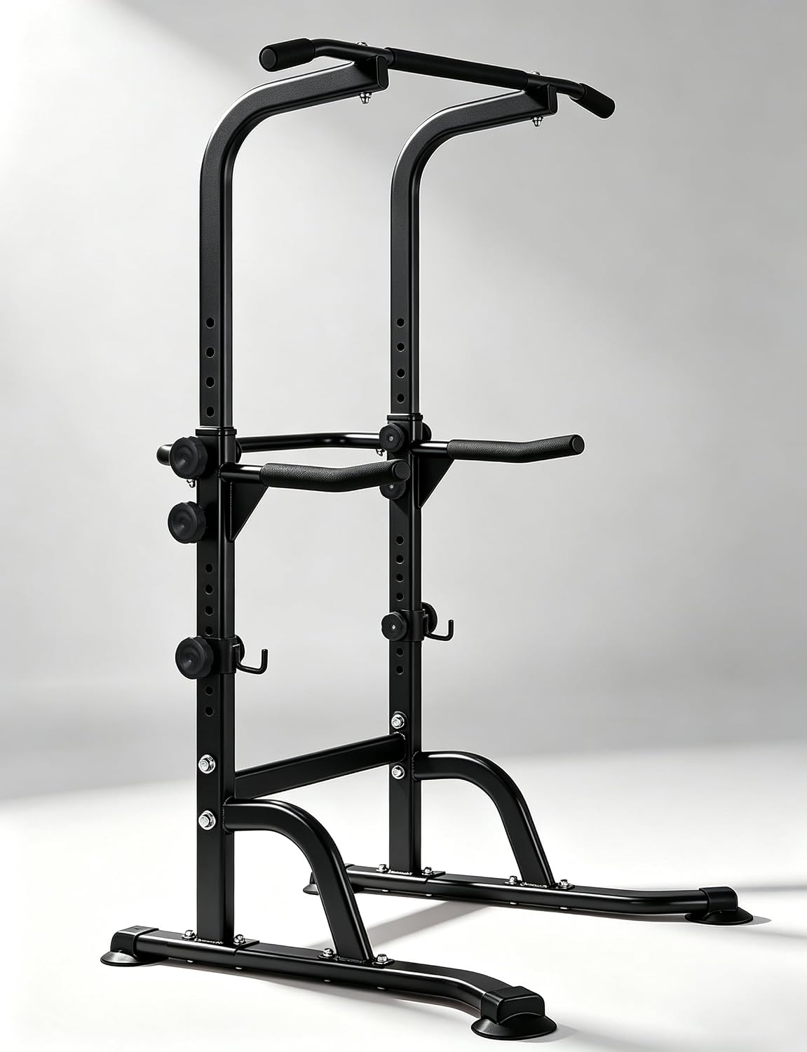 Pull Up Bar - แท่นฝึกเวทเทรนนิ่งสำหรับใช้ในบ้าน พร้อมบาร์โหนและแท่นดิป โครงเหล็กแข็งแรงทนทาน