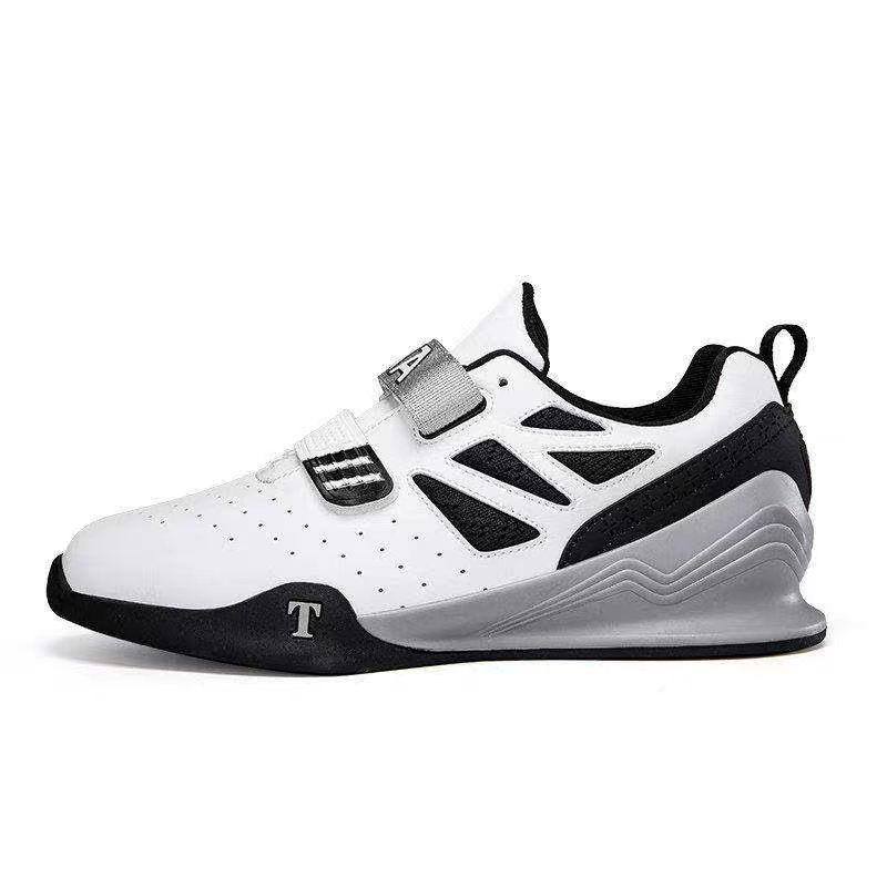 Weightlifting Shoes - รองเท้าฝึกยกน้ำหนักแบรนด์แท้ รองเท้ากันลื่นสำหรับยกน้ำหนัก รองเท้าผ้าใบยิมใส่สบาย ใส่ได้ทั้งชายและหญิง รองเท้าฝึกคุณภาพสูง