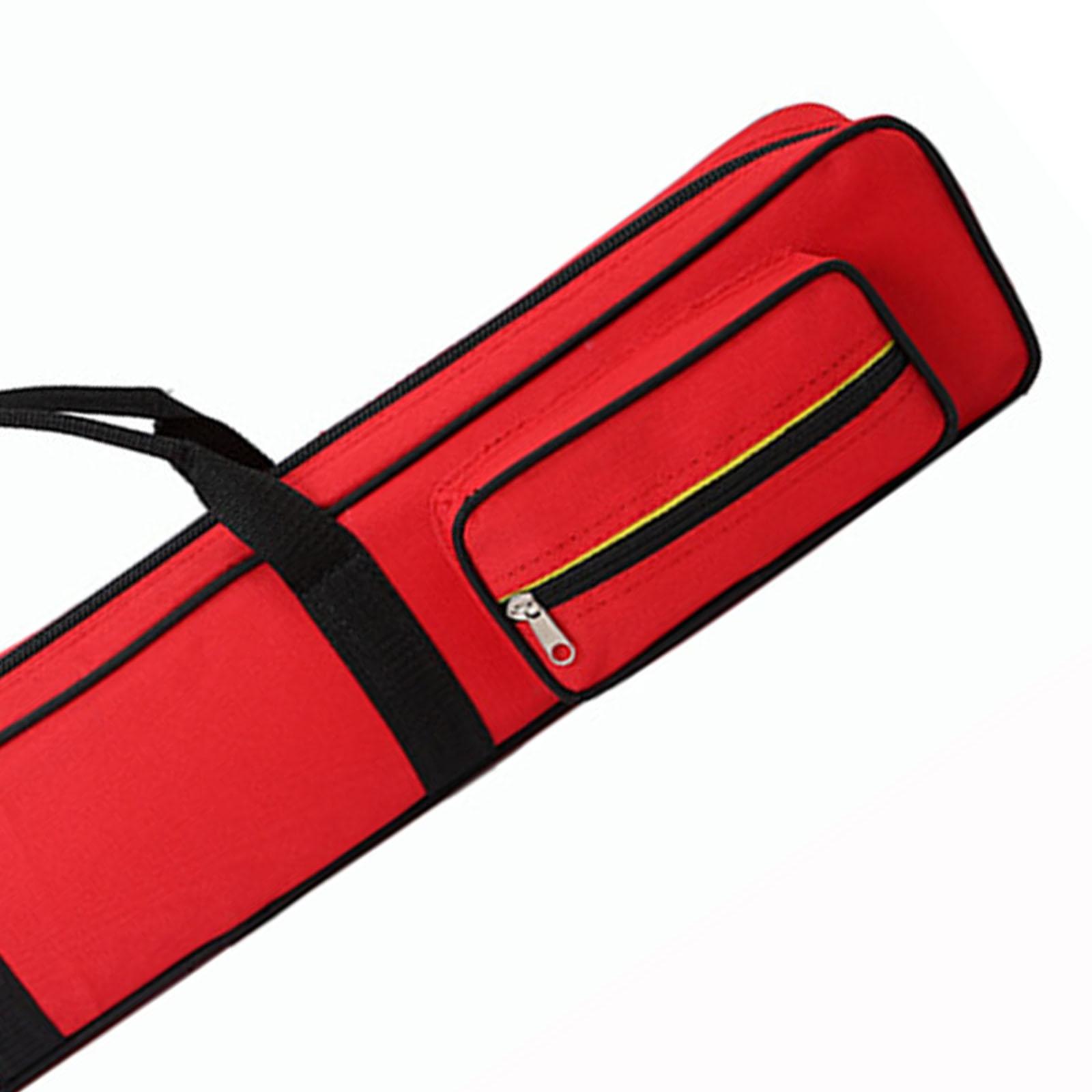 Chalk Bag - กระเป๋าใส่ไม้คิวบิลเลียด ทำจากผ้าอ็อกซ์ฟอร์ดเนื้อนุ่ม พร้อมช่องใส่ชอล์กและที่เก็บปลายไม้ สำหรับฝึกซ้อม
