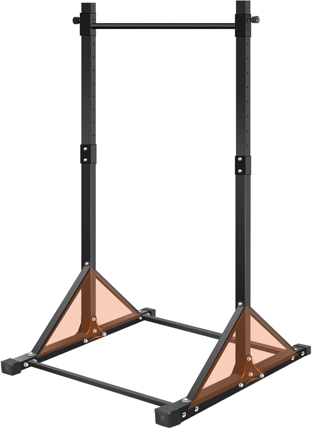 Pull Up Bar - บาร์โหนปรับระดับได้สำหรับใช้งานกลางแจ้ง พร้อมขาตั้งบาร์โหนแบบตั้งพื้น สำหรับออกกำลังกายที่บ้าน