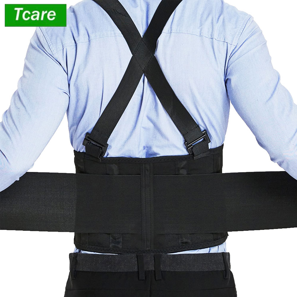 Crossfit Belt - เข็มขัดพยุงเอวแบบปรับได้, ทํางานอุตสาหกรรมรั้งหลัง, ทางการแพทย์เอวยิมฟิตเนสยกน้ําหนักกลับเข็มขัดพร้อมสายรัดไหล่