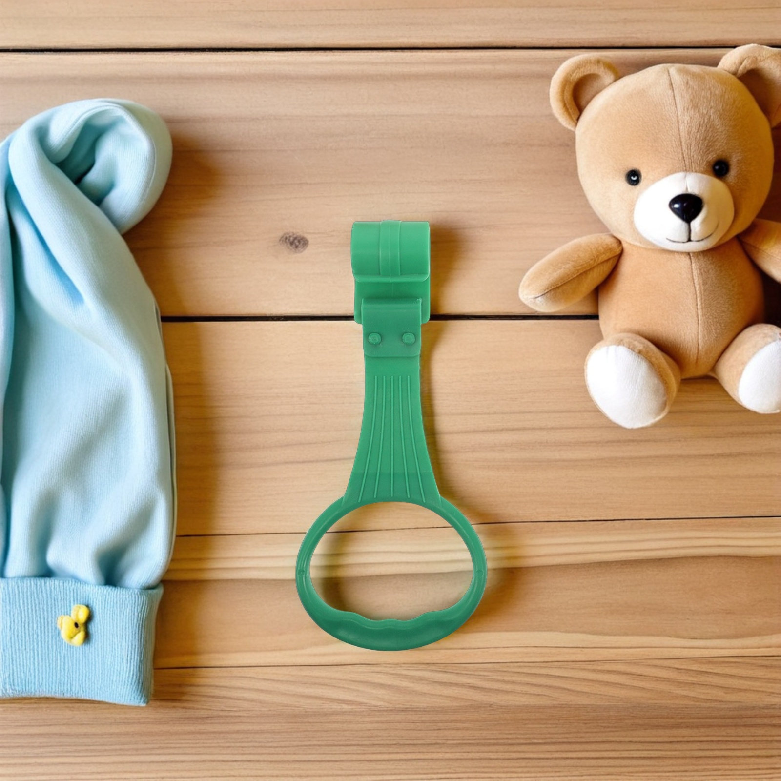 Gymnastic Ring - 5 ชิ้น ตะขอช่วยเดินสำหรับเด็กทารกและเด็กวัยหัดเดิน ปลอดภัย มีสีสันสดใส ใช้ฝึกการทรงตัว