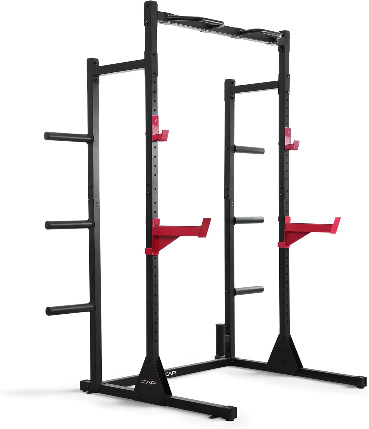 Pull Up Bar - อุปกรณ์ออกกำลังกายที่บ้าน, วัสดุเหล็ก, หลายสี, แร็คยกน้ำหนักพร้อมบาร์โหนและอุปกรณ์เสริม