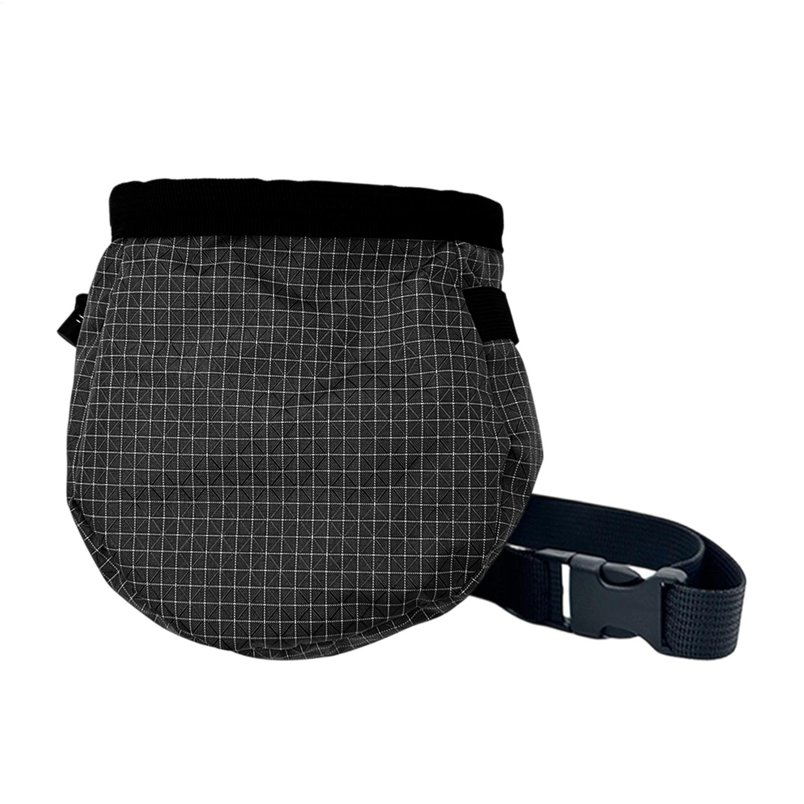 Chalk Bag - กระเป๋าใส่แมกนีเซียสำหรับปีนเขาแบบปรับสายได้ กันน้ำ น้ำหนักเบา พกพาสะดวก สำหรับเก็บแมกนีเซียสำหรับปีนหน้าผา