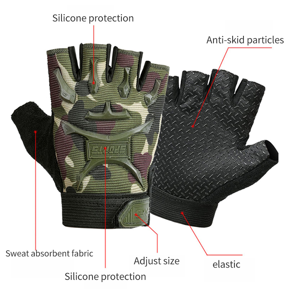 1 คู่เด็กถุงมือกีฬา,ถุงมือครึ่ - Weightlifting Gloves บทวิจารณ์และราคา