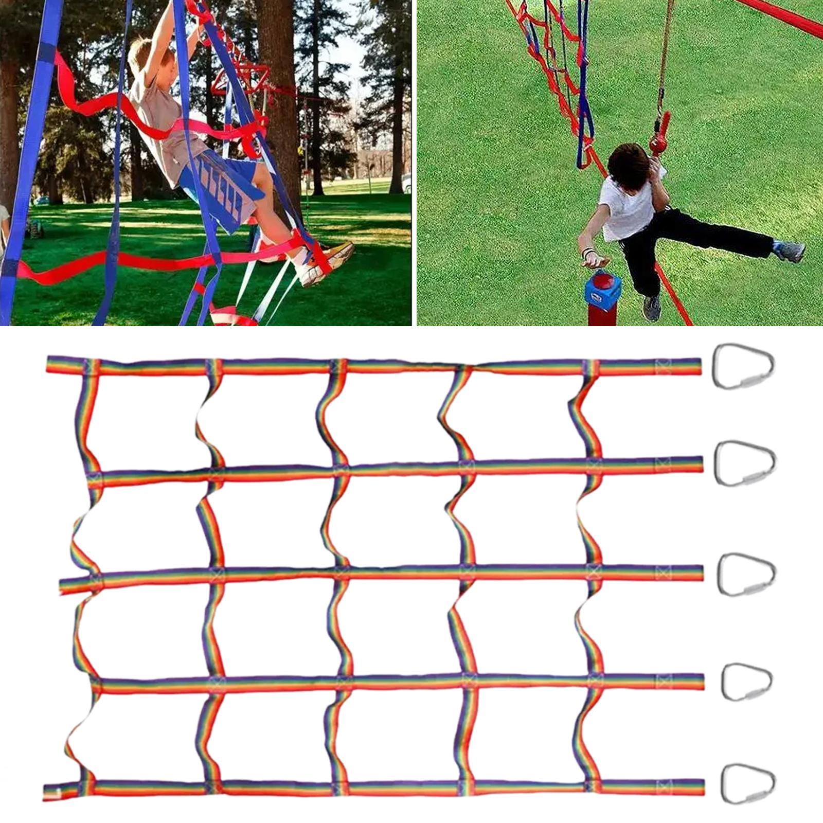ตาข่ายปีนป่ายสำหรับเด็ก บันไดเ - Rope Climb บทวิจารณ์และราคา