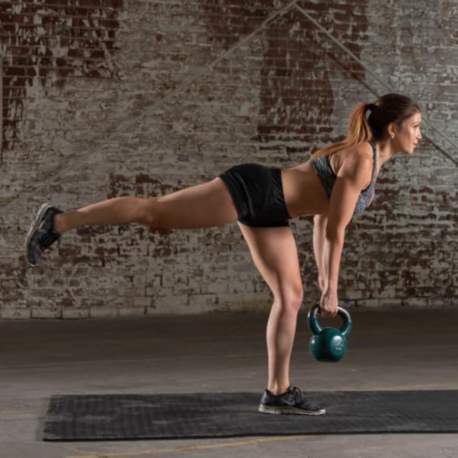 ดัมเบลเหล็กเคลือบไวนิลสำหรับกา - Kettlebell บทวิจารณ์และราคา