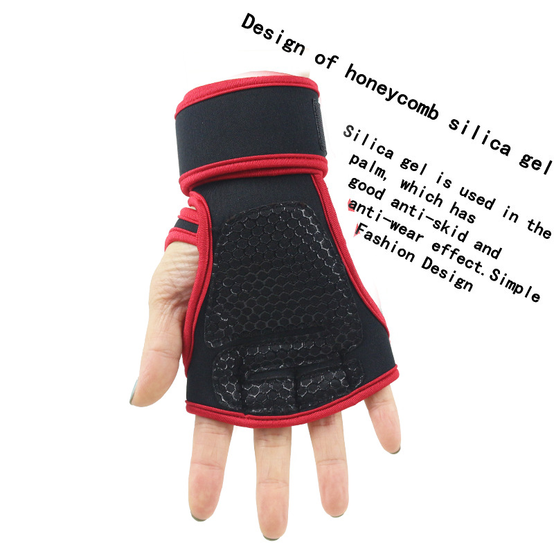 ฟิตเนสผู้ชายผู้หญิงถุงมือยิมยก - Weightlifting Gloves บทวิจารณ์และราคา