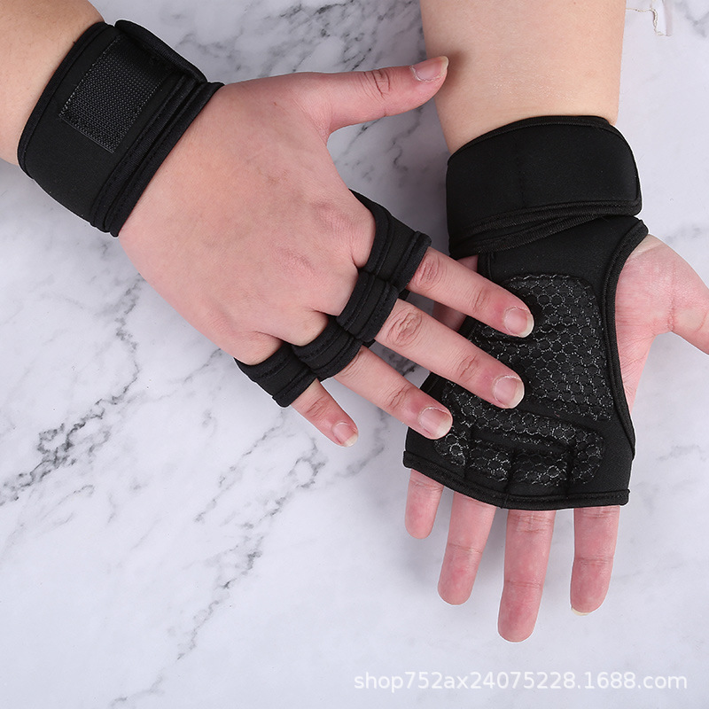 ฟิตเนสผู้ชายผู้หญิงถุงมือยิมยก - Weightlifting Gloves บทวิจารณ์และราคา