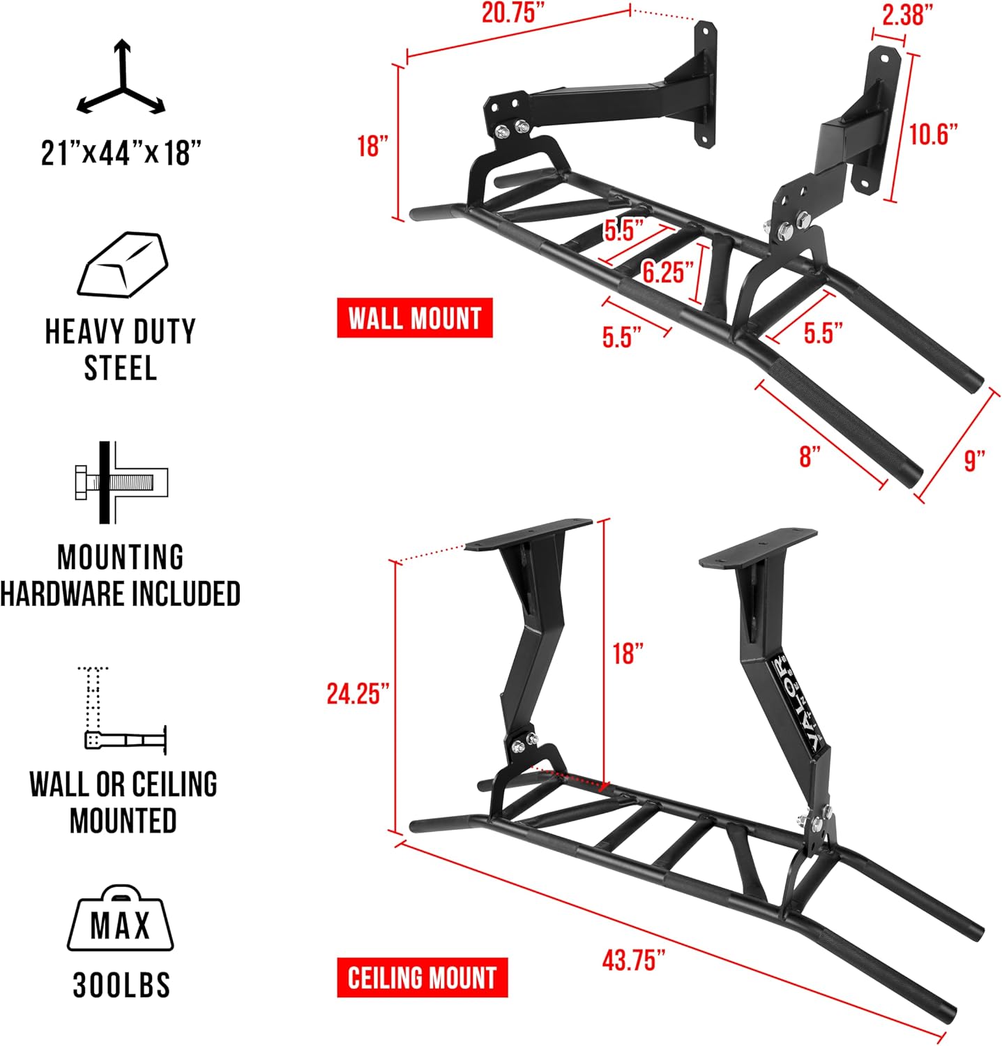 บาร์โหนและบาร์ดึงข้อ พร้อมตำแห - Pull Up Bar บทวิจารณ์และราคา