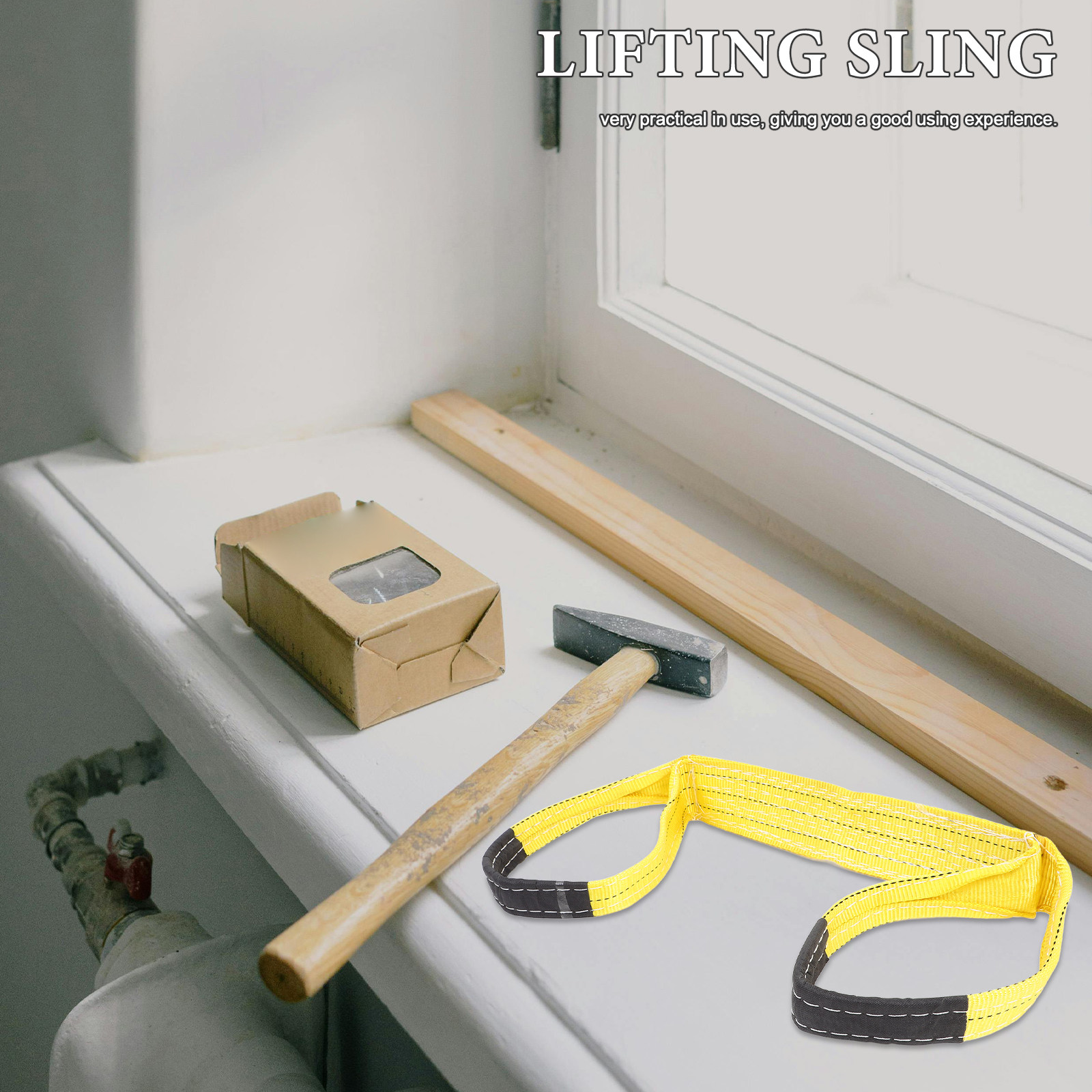สายรัดยกของแบบเว็บสลิง 2 ชิ้น  - Lifting Belt บทวิจารณ์และราคา