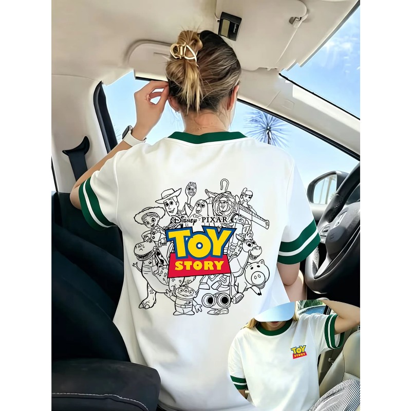 เสื้อยืดคอกลมแขนสั้นลาย Toy St - Chalk Bag บทวิจารณ์และราคา