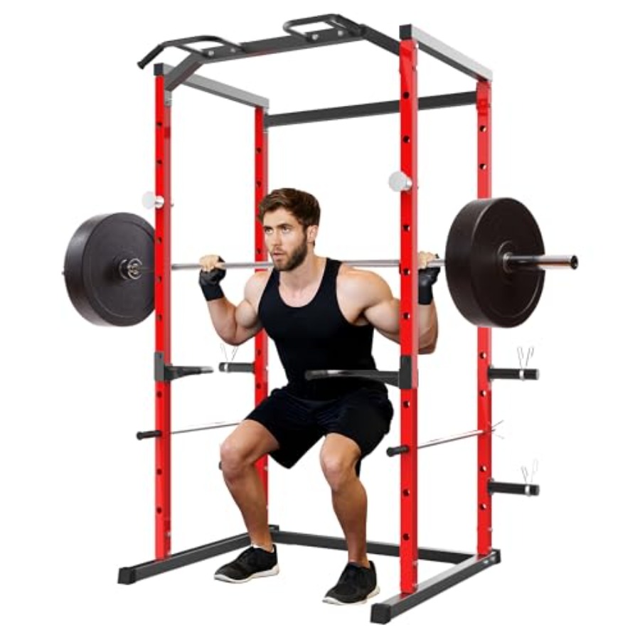 กรงยกน้ำหนักแบบ Heavy-Duty พร้ - Pull Up Bar บทวิจารณ์และราคา