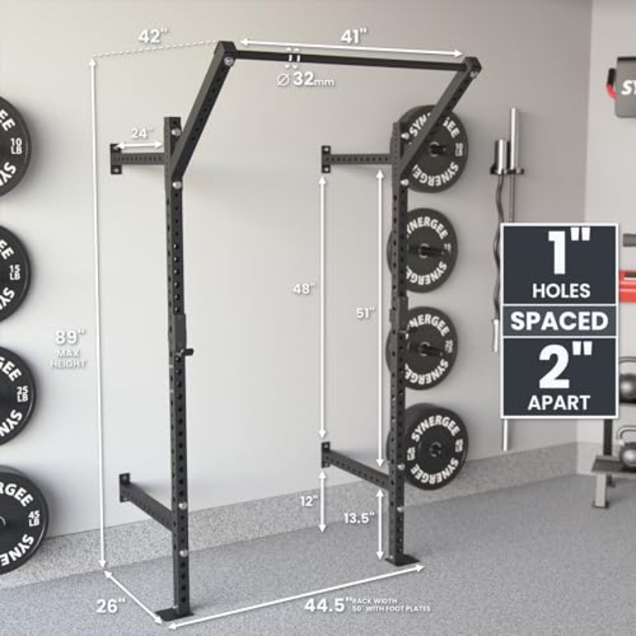 แร็คสควอทติดผนังสำหรับใช้ในยิม - Pull Up Bar บทวิจารณ์และราคา
