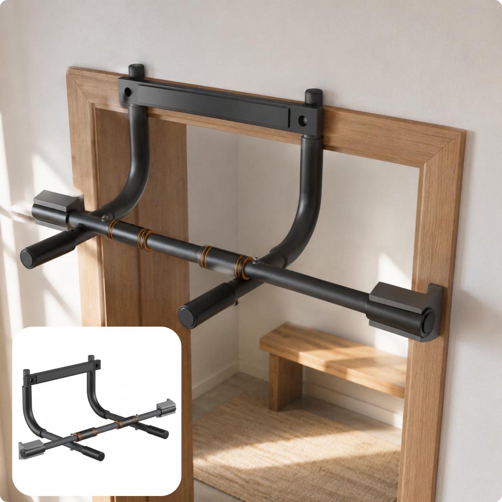 บาร์ดึงข้อสำหรับติดตั้งที่ประต - Pull Up Bar บทวิจารณ์และราคา