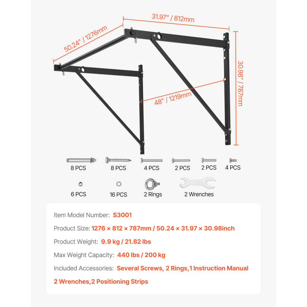 บาร์โหนติดผนังแบบ Heavy Duty - - Pull Up Bar บทวิจารณ์และราคา