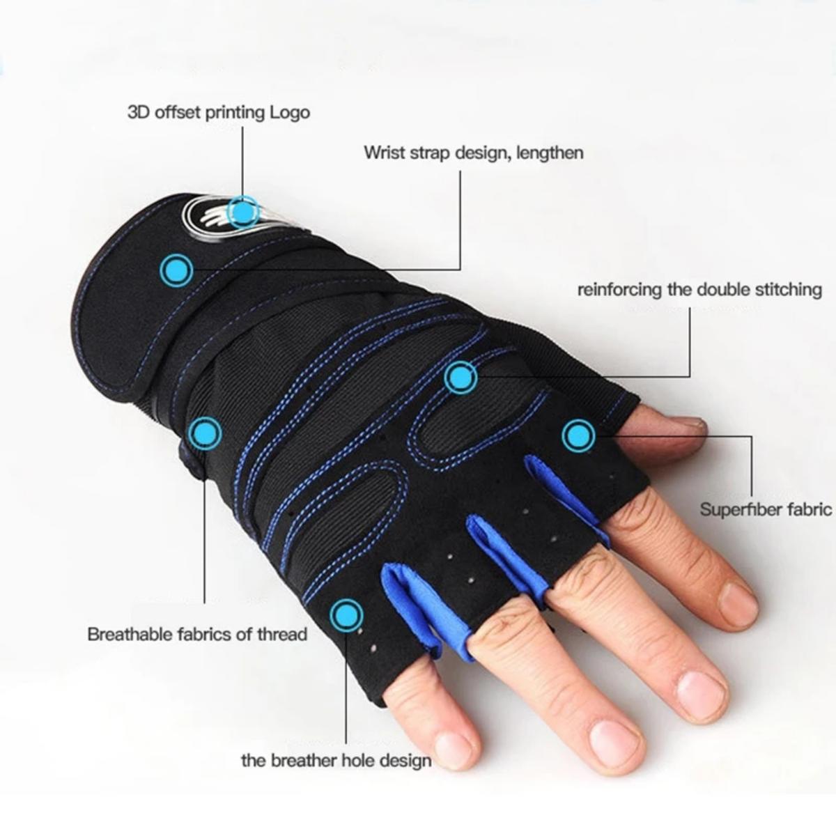 ถุงมือออกกำลังกายสำหรับผู้ชายผ - Weightlifting Gloves บทวิจารณ์และราคา