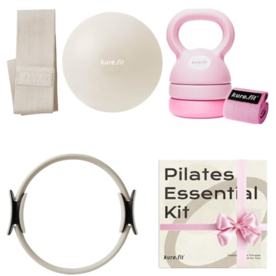 ชุดอุปกรณ์พิลาทิสสีชมพู พร้อมด - Kettlebell บทวิจารณ์และราคา