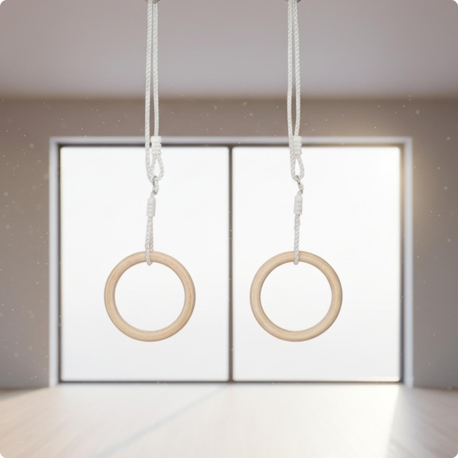 ห่วงแกว่งสำหรับเด็กปรับระดับได - Gymnastic Ring บทวิจารณ์และราคา