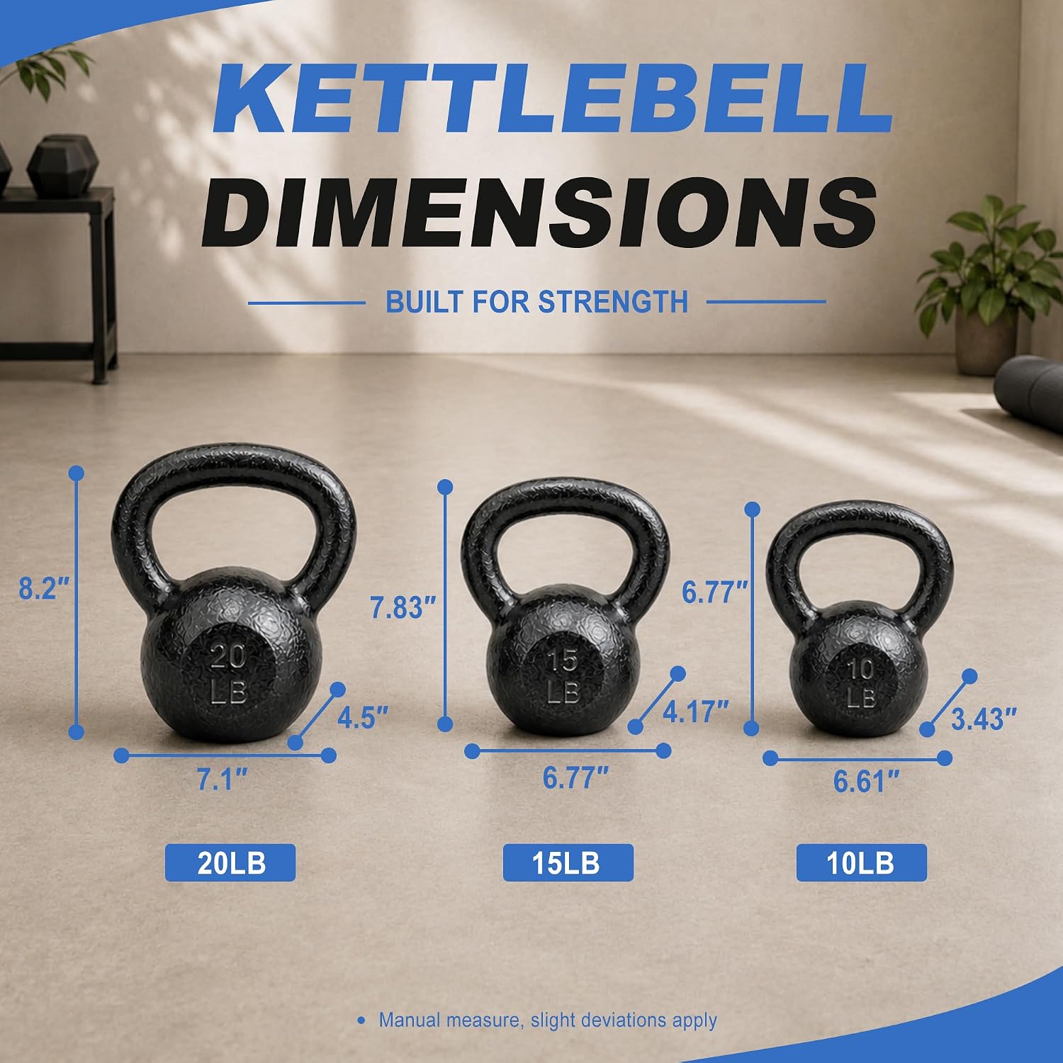 เคตเทิลเบลล์เหล็กหล่อ น้ำหนัก  - Kettlebell บทวิจารณ์และราคา