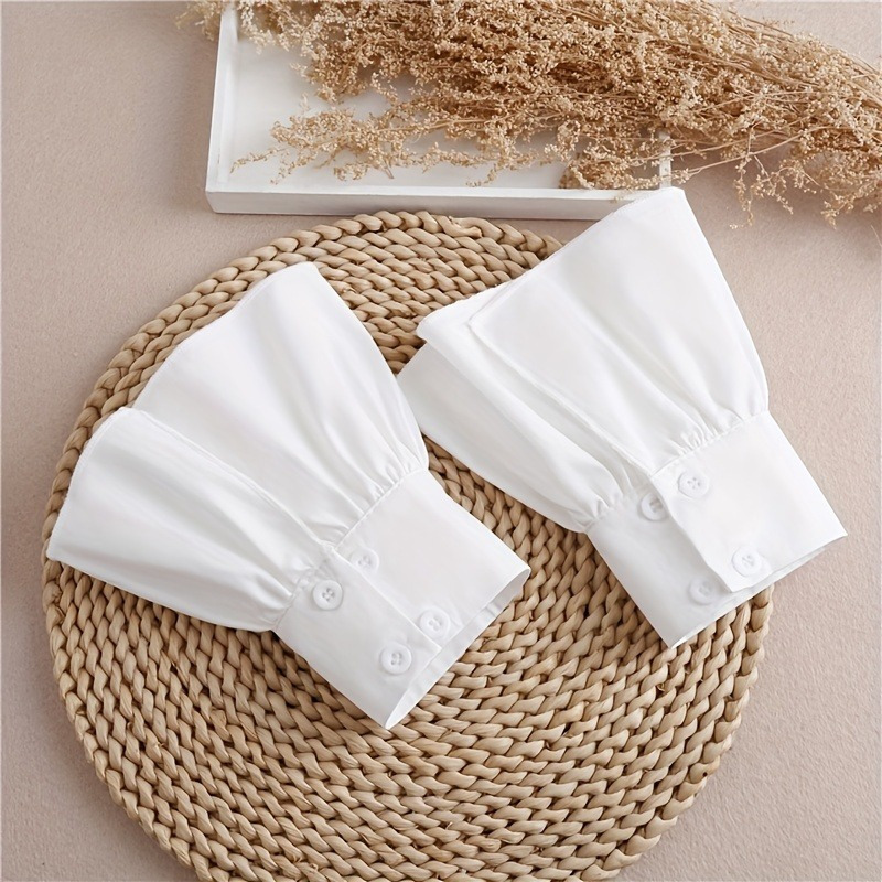 ปลอกแขนเสื้อแบบเรียบง่ายสีขาว  - Wrist Wraps บทวิจารณ์และราคา