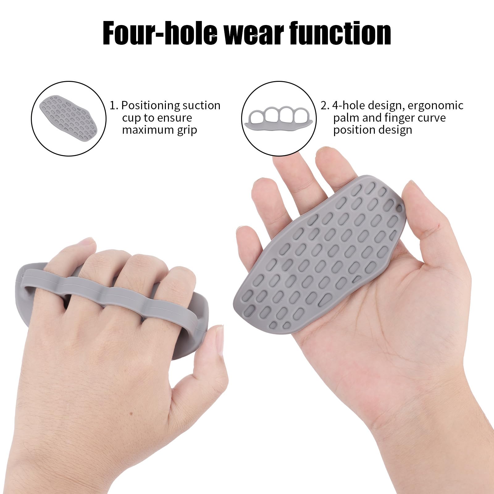 ที่จับกันลื่นแบบอัพเกรดสำหรับย - Weightlifting Gloves บทวิจารณ์และราคา