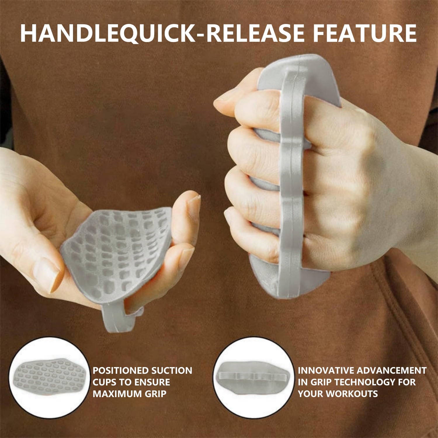 ที่จับกันลื่นแบบอัพเกรดสำหรับย - Weightlifting Gloves บทวิจารณ์และราคา