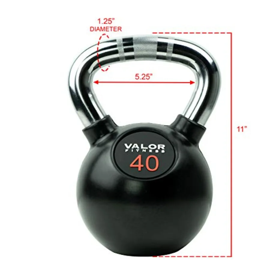 เคตเทิลเบลล์โครเมียม 40 ปอนด์  - Kettlebell บทวิจารณ์และราคา
