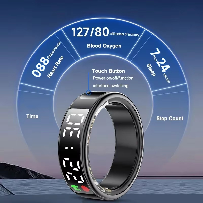แหวนสมาร์ทฟิตเนส หน้าจอ LED แส - Gymnastic Ring บทวิจารณ์และราคา