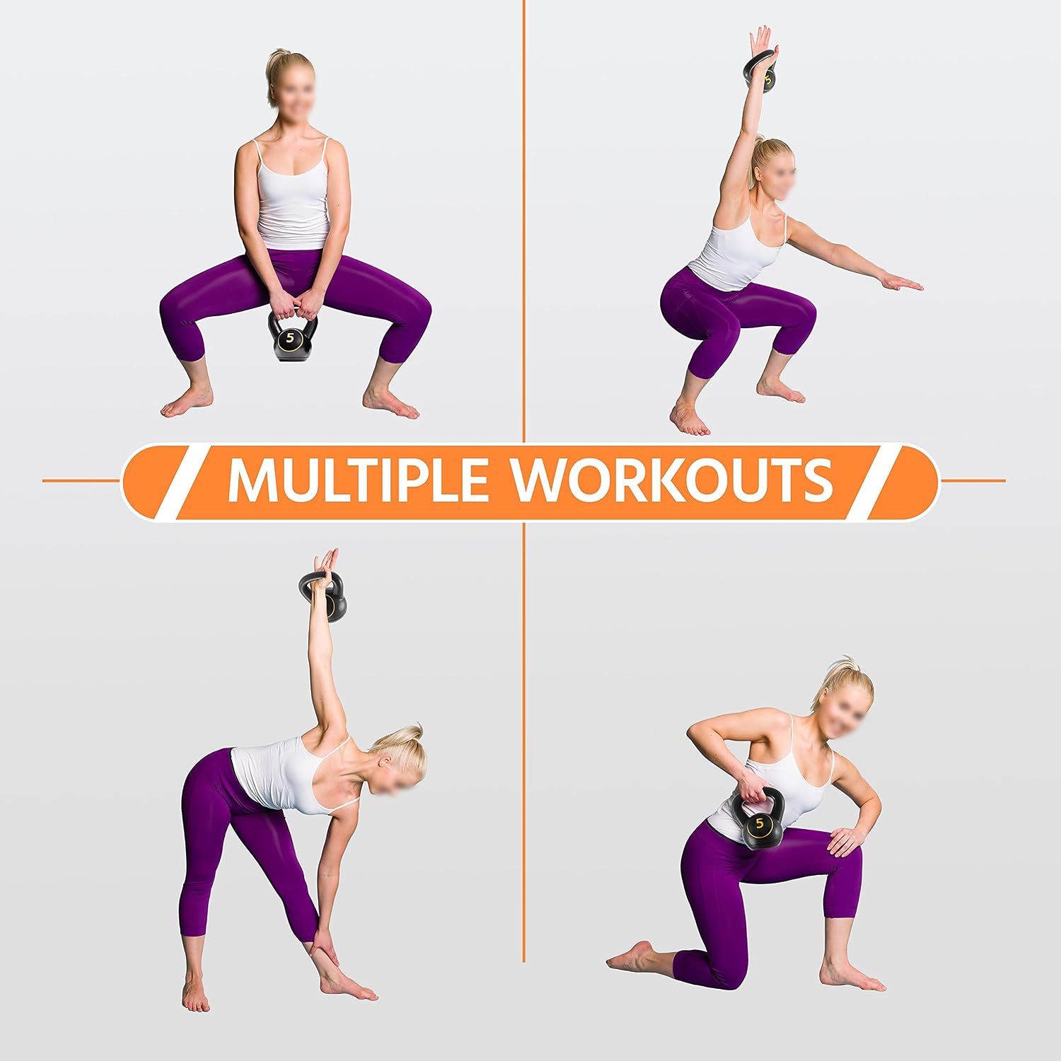 ชุดเคตเทิลเบลสำหรับออกกำลังกาย - Kettlebell บทวิจารณ์และราคา