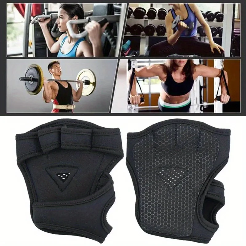 ถุงมือยิม2ชิ้นถุงมือยกน้ำหนักอ - Weightlifting Gloves บทวิจารณ์และราคา