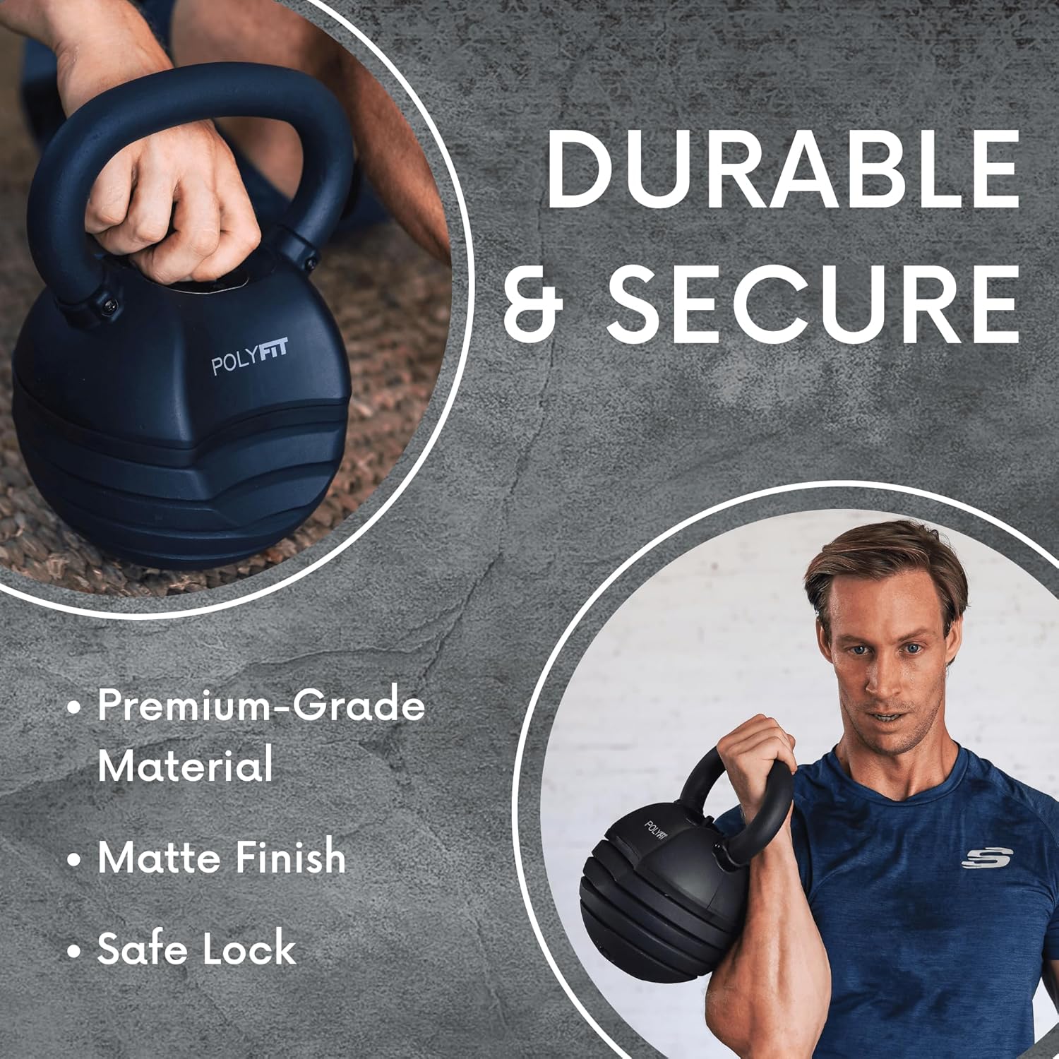 ชุดดัมเบลปรับน้ำหนักได้ Polyfi - Kettlebell บทวิจารณ์และราคา