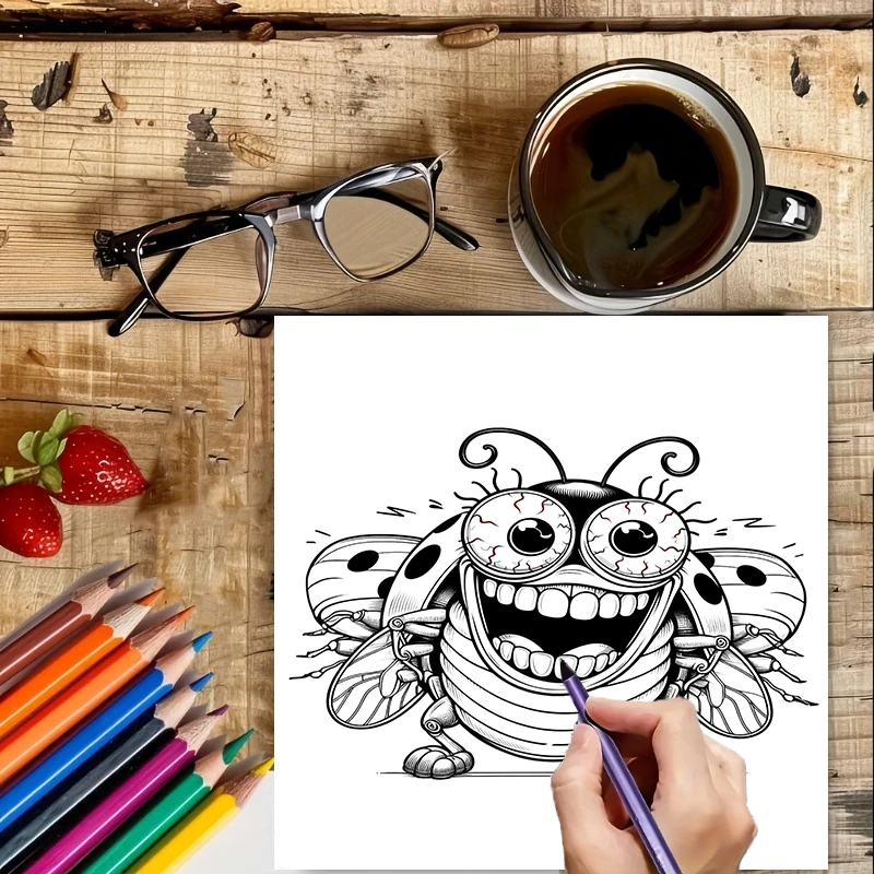 สมุดระบายสีลายแมลงสุดแปลก สำหร - Chalk Bag บทวิจารณ์และราคา