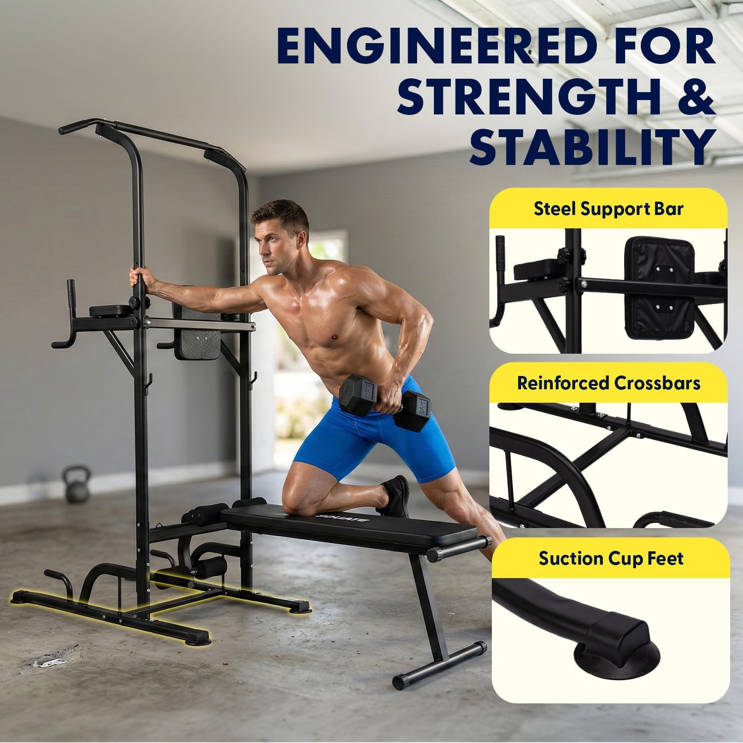 อุปกรณ์ออกกำลังกายแบบครบวงจร ป - Pull Up Bar บทวิจารณ์และราคา