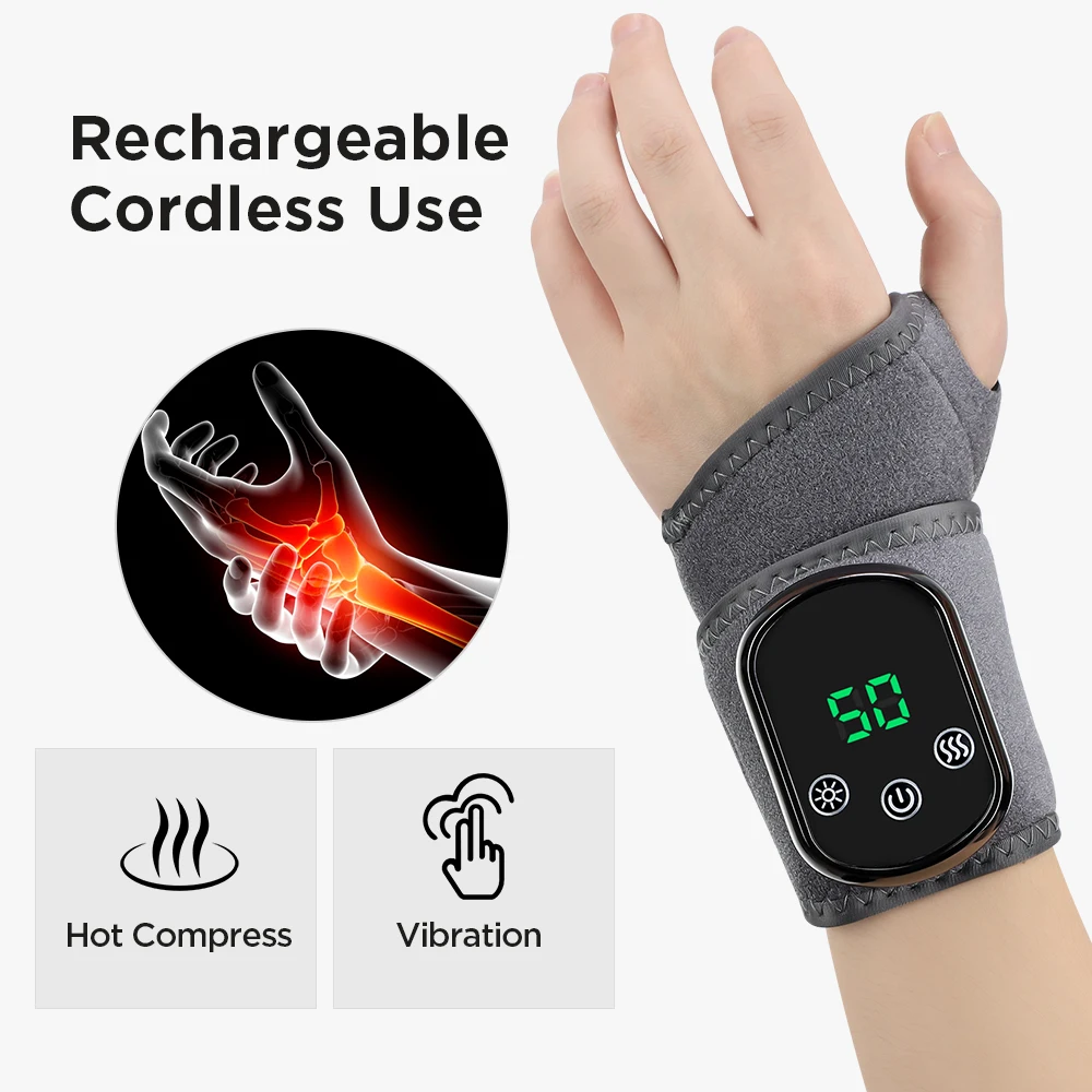 เครื่องนวดความร้อนเท้าไฟฟ้าข้อ - Wrist Wraps บทวิจารณ์และราคา